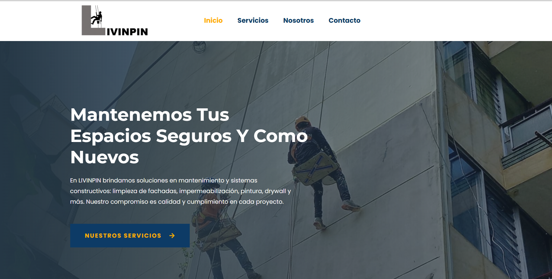 Sitio web de LIVINPIN
